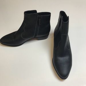 COLE HAAN cowboy booties